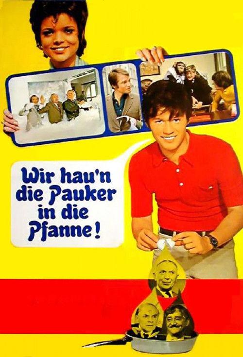 Wir hau'n die Pauker in die Pfanne 1970 official movie poster