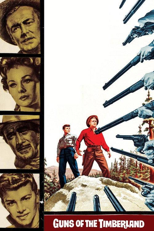 Guns of the Timberland 1960 official movie poster