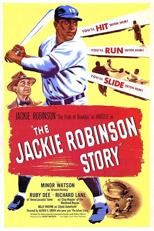 The Jackie Robinson Story 1950 official movie poster