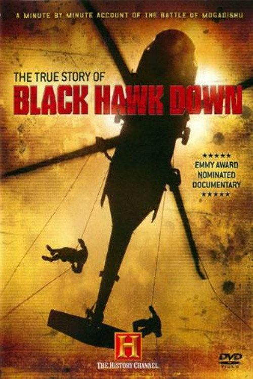 The True Story of Black Hawk Down 2003 official movie poster