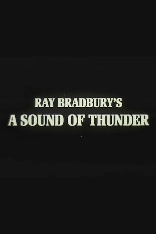 A Sound of Thunder 1973 official movie poster