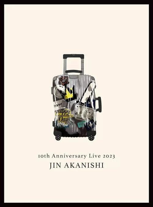 赤西仁 JIN AKANISHI "10th Anniversary Live 2023" 2023 official movie poster