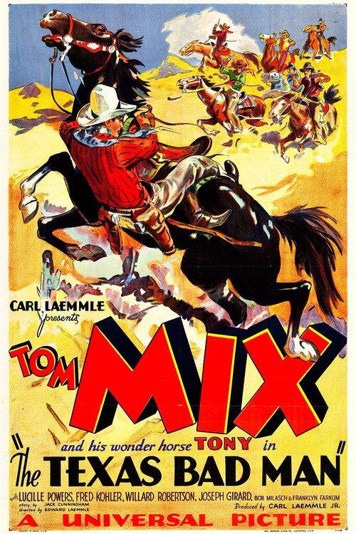 The Texas Bad Man 1932 official movie poster