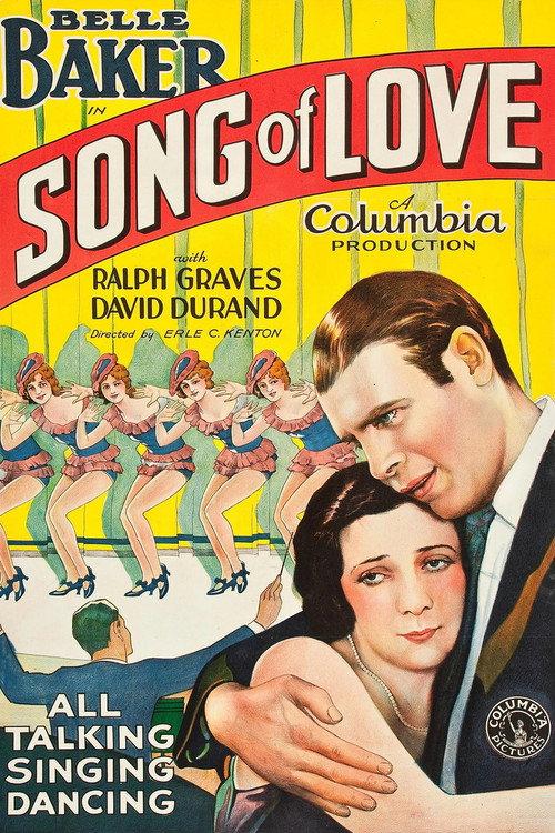 Song of Love 1929 official movie poster
