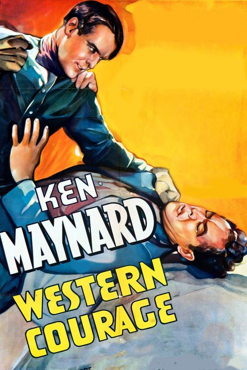 Western Courage 1935 official movie poster