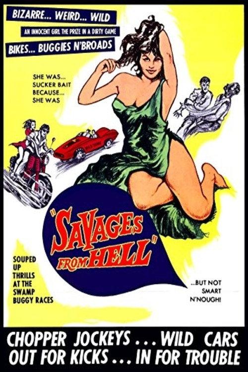 Savages from Hell 1968 official movie poster