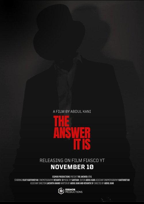 The Answer: It Is 2024 official movie poster
