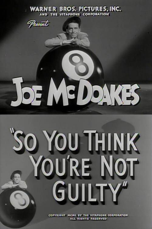So You Think You're Not Guilty 1950 official movie poster