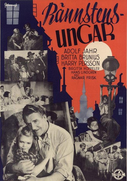 Rannstensungar 1944 official movie poster