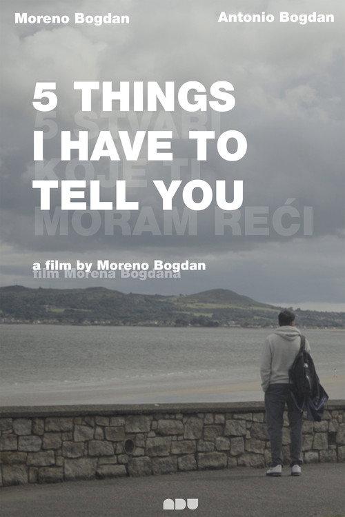 5 Things I Have to Tell You 2025 official movie poster