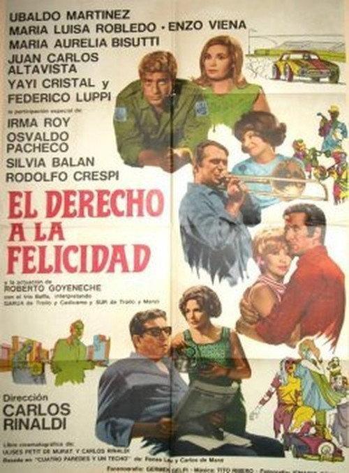 El derecho a la felicidad 1968 official movie poster