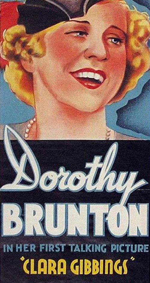 Clara Gibbings 1934 official movie poster