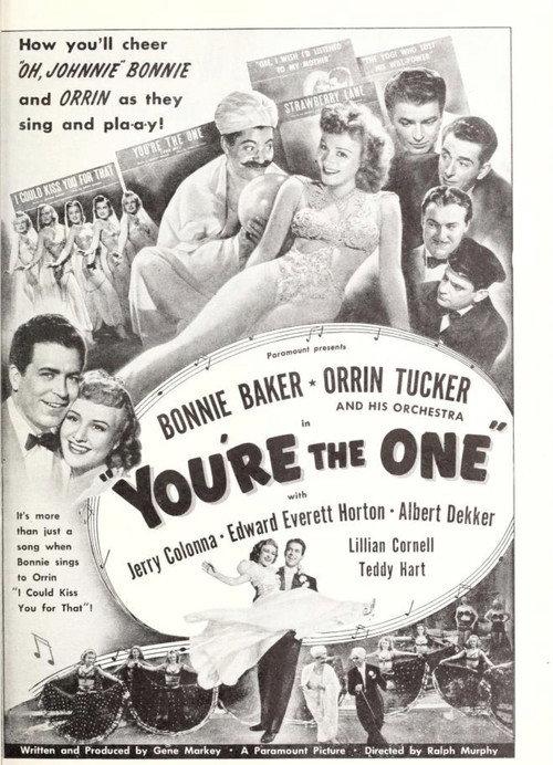 You're the One 1941 official movie poster