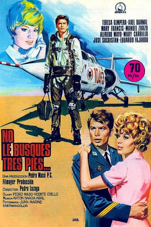 No le busques tres pies... 1968 official movie poster