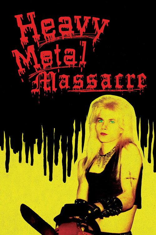 Heavy Metal Massacre 1989 official movie poster