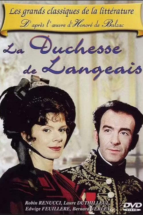 La duchesse de Langeais 1995 official movie poster