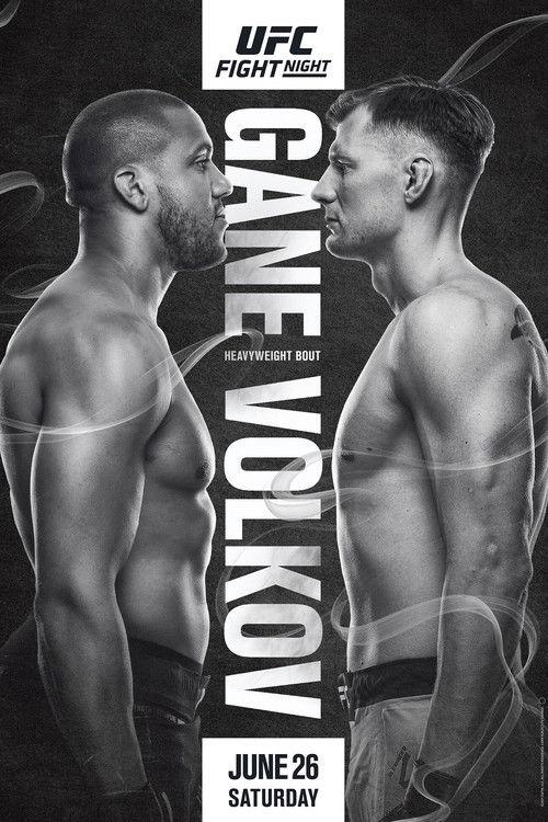 UFC Fight Night 190: Gane vs. Volkov 2021 official movie poster