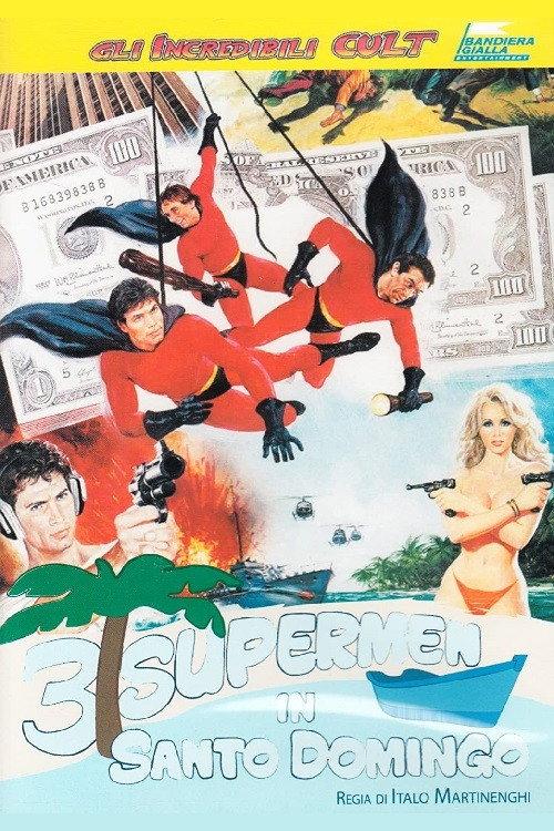 3 Supermen in Santo Domingo 1987 official movie poster
