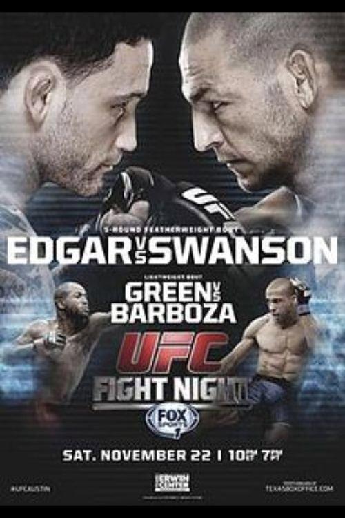 UFC Fight Night 57: Edgar vs. Swanson 2014 official movie poster