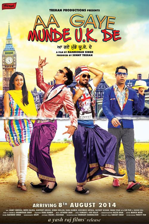 Aa Gaye Munde U.K. De 2014 official movie poster