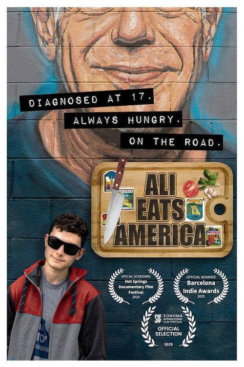 Ali Eats America 2025 official movie poster