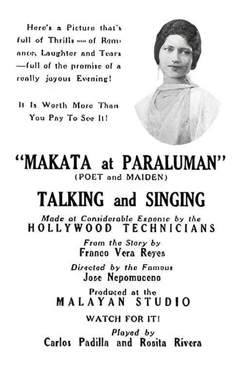 Makata At Paraluman 1933 official movie poster