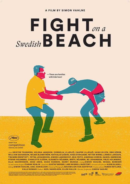 Fight on a Swedish Beach!! 2016 official movie poster