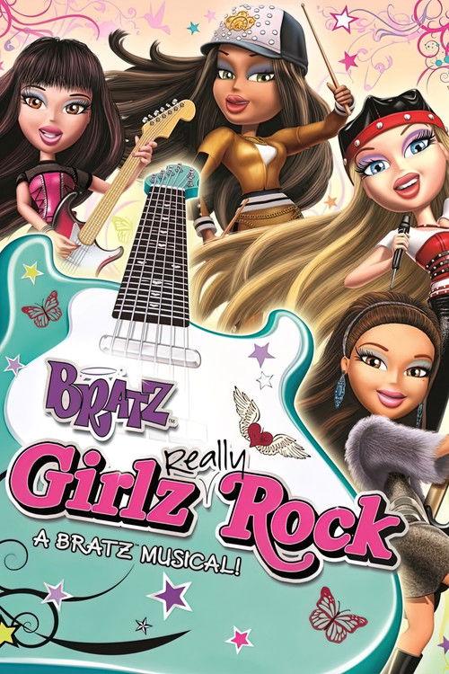 Bratz Girlz Really Rock 2008 official movie poster