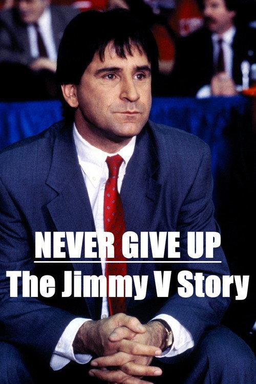 Never Give Up: The Jimmy V Story 1996 official movie poster