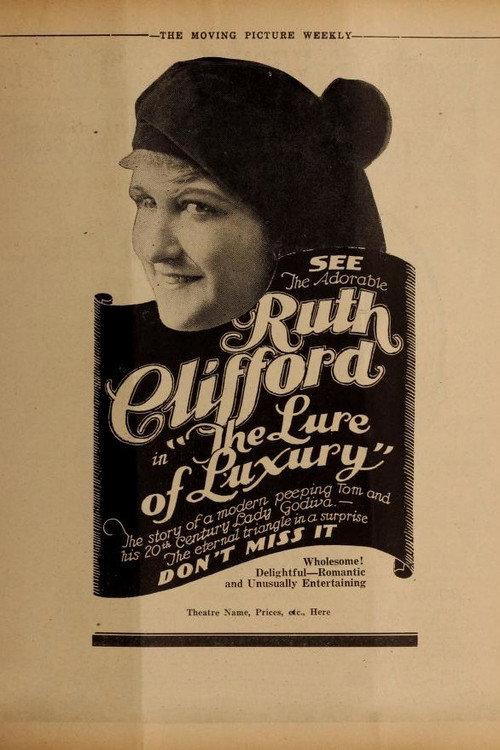 The Lure of Luxury 1918 official movie poster