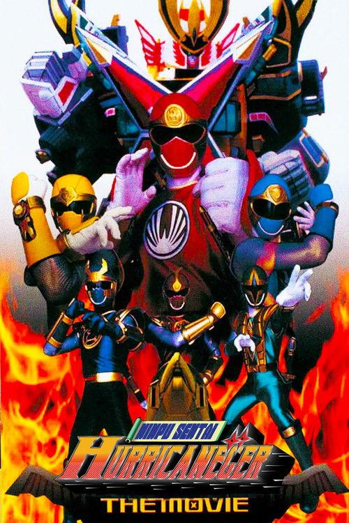 Ninpuu Sentai Hurricaneger Shushuuto: The Movie 2002 official movie poster