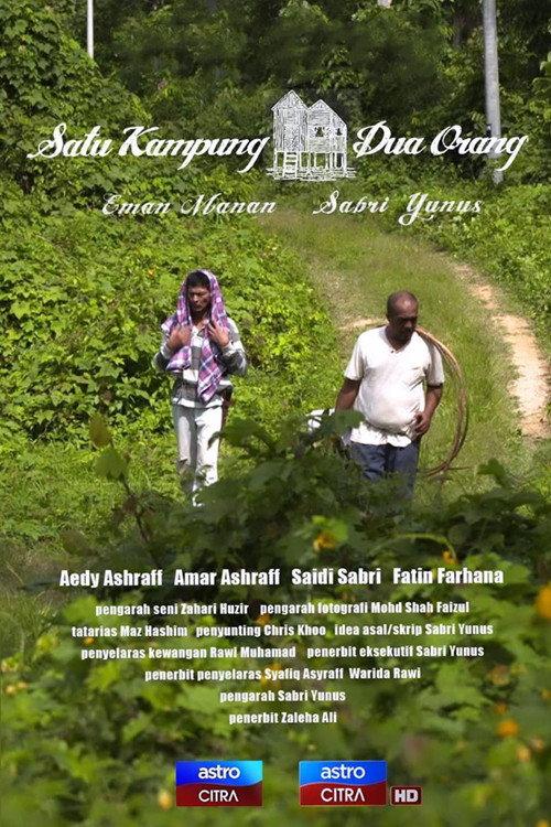 Satu Kampung Dua Orang 2020 official movie poster