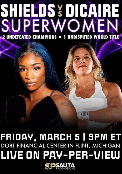 Claressa Shields vs. Marie-Eve Dicaire 2021 official movie poster