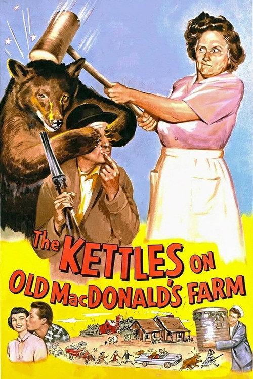 The Kettles on Old MacDonald's Farm 1957 official movie poster