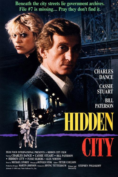 Hidden City 1987 official movie poster