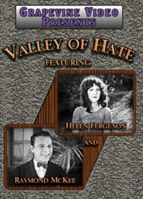 The Valley of Hate 1924 official movie poster