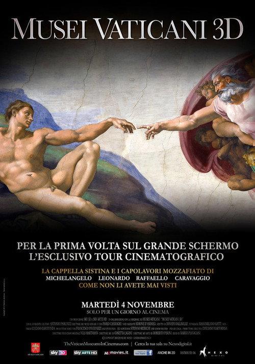 Musei Vaticani 3D 2014 official movie poster