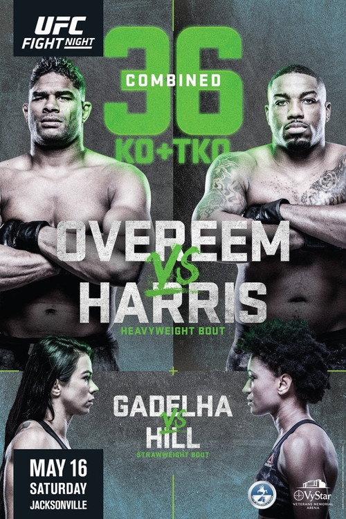 UFC on ESPN 8: Overeem vs. Harris 2020 official movie poster