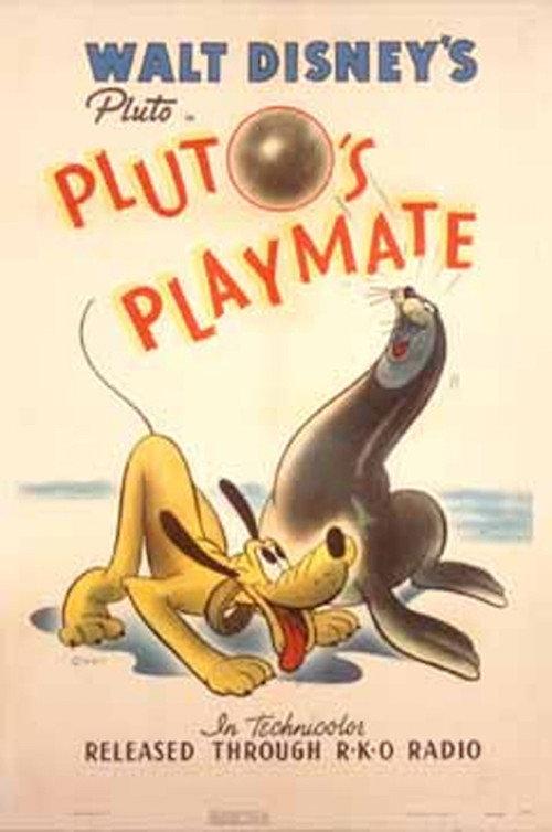 Pluto's Playmate 1941 official movie poster