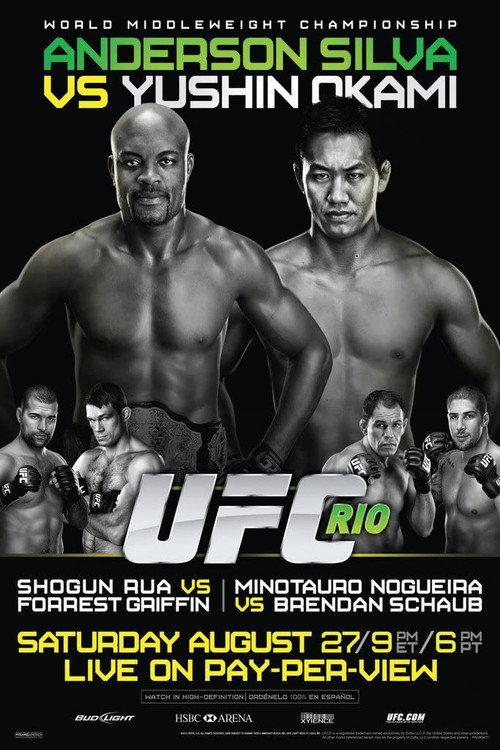 UFC 134: Silva vs. Okami 2011 official movie poster