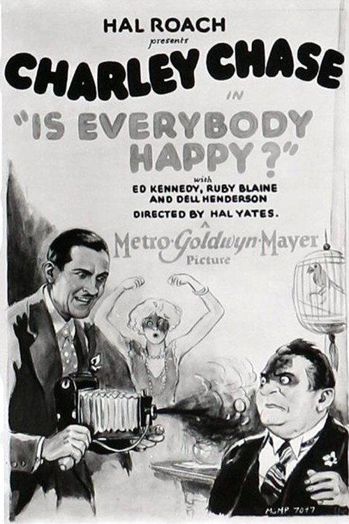 Is Everybody Happy? 1928 official movie poster