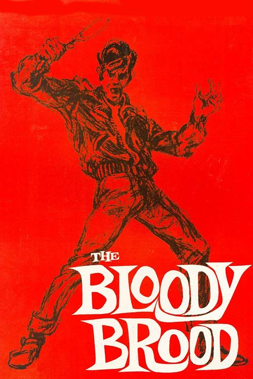 The Bloody Brood 1959 official movie poster