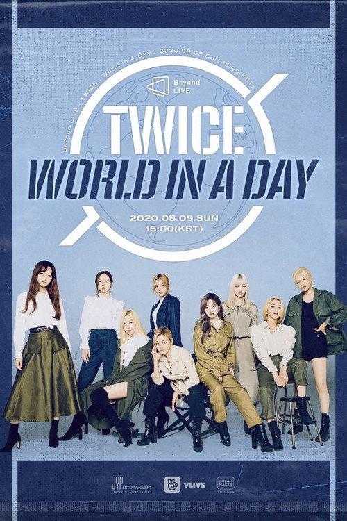 BEYOND LIVE - TWICE : World In A Day 2020 official movie poster