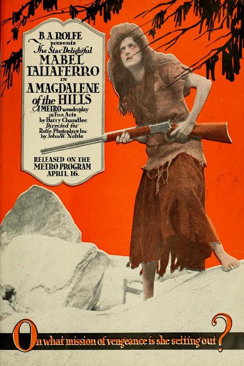 A Magdalene of the Hills 1917 official movie poster