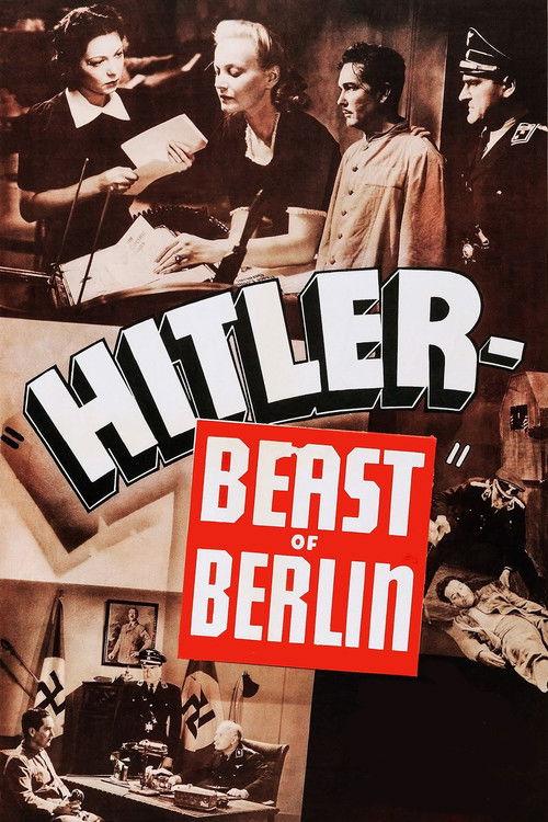 Hitler: Beast of Berlin 1939 official movie poster