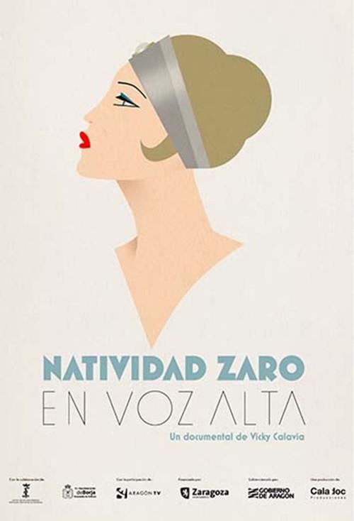 Natividad Zaro. En voz alta 2024 official movie poster