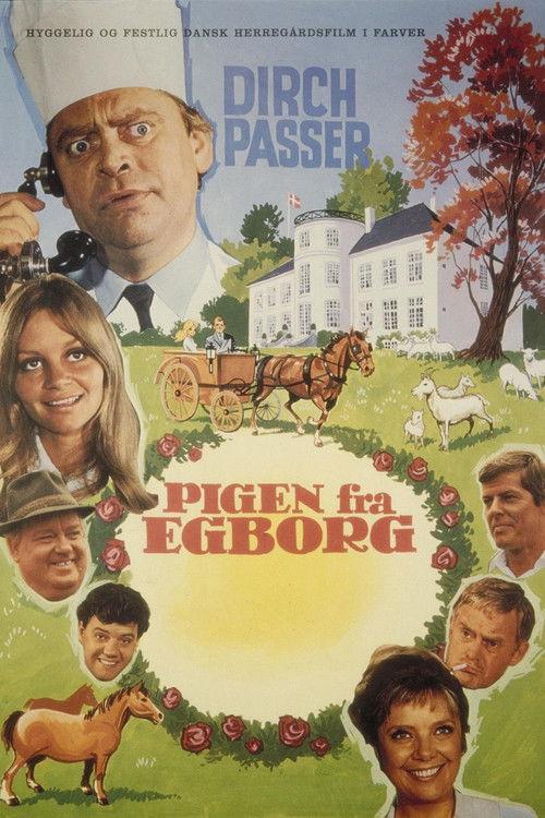 The Egborg Girl 1969 official movie poster