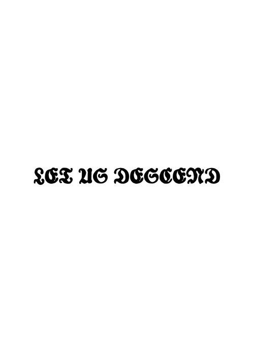 Let Us Descend 2025 official movie poster