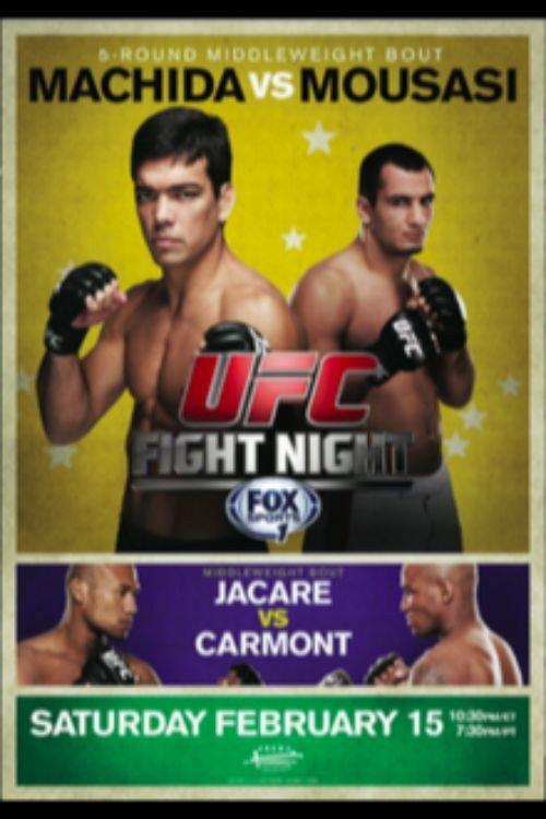 UFC Fight Night 36: Machida vs. Mousasi 2014 official movie poster