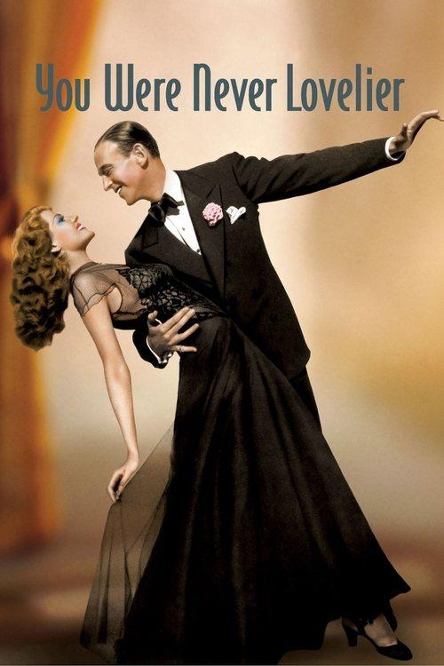 You Were Never Lovelier 1942 official movie poster